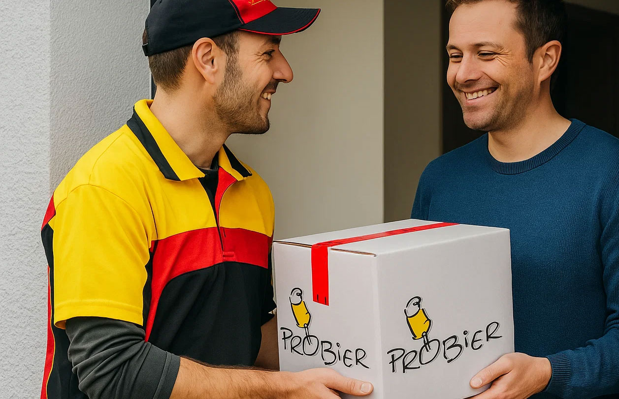 ProBier-Paket Lieferung